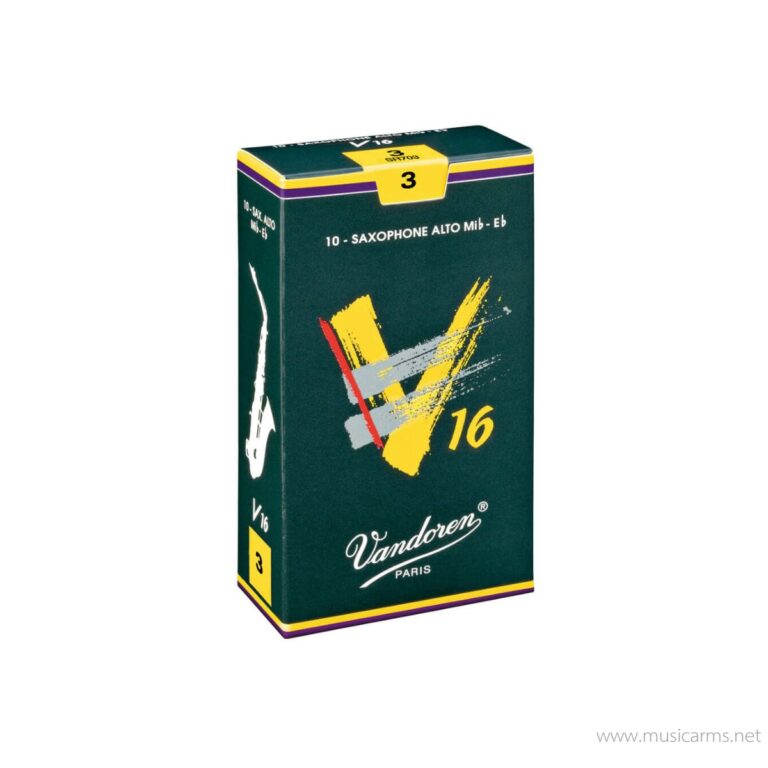 Vandoren V16 ลิ้นเทนอร์แซค Tenor Saxophone Reeds (กล่อง 5 ชิ้น) ขายราคาพิเศษ