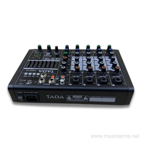 Tada Fancy 6 มิกเซอร์อนาล็อก เสียบไมค์ได้ 4 ช่อง