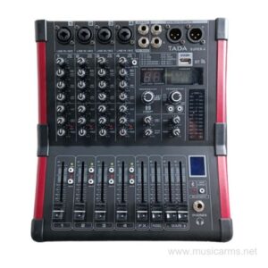 Tada Super-4 มิกเซอร์อนาล็อก ช่องเสียบไมค์ 4 ช่อง 1 Aux มอนิเตอร์ราคาถูกสุด