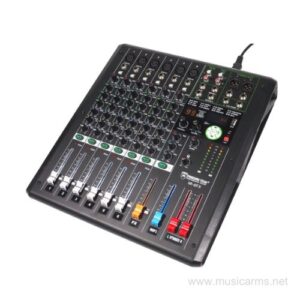 PROEUROTECH MI-6FX อนาล็อกมิกเซอร์ ช่องเสียบไมค์ 6 ช่อง 2 Aux มอนิเตอร์ราคาถูกสุด