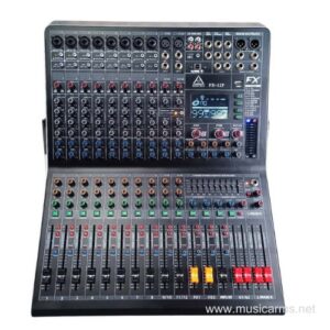 Microtech FD-12P เพาเวอร์มิกเซอร์ระดับมืออาชีพ 8 ช่อง เสียบไมค์ราคาถูกสุด