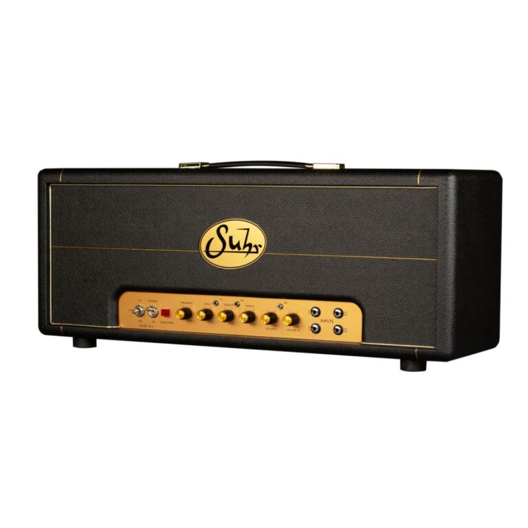 Suhr SL68 MkII 100-watt Handwired Tube Amplifier Head - Black Tolex/Gold Faceplate ขายราคาพิเศษ