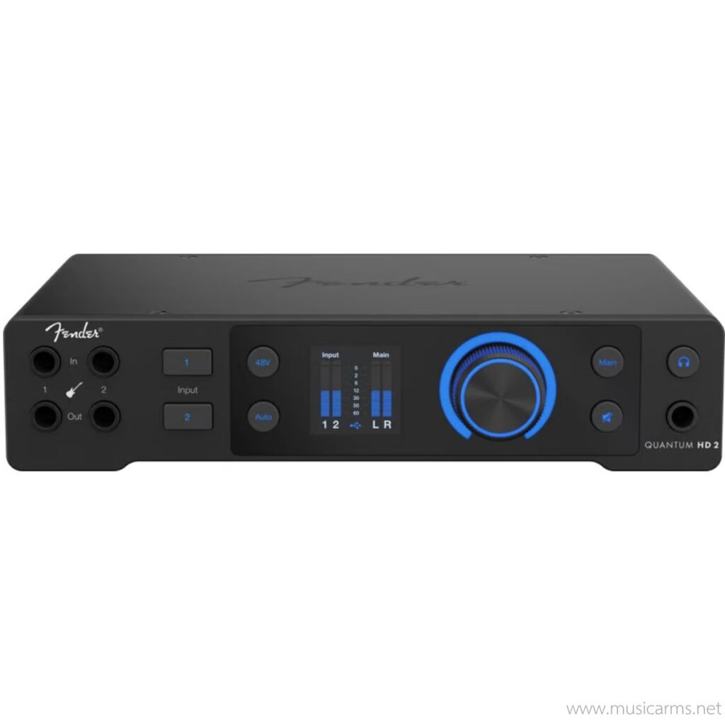 Fender Quantum HD 2 ออดิโออินเตอร์เฟส 32-bit Music Arms