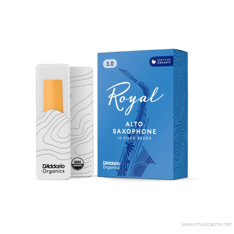 Rico ลิ้นอัลโต้แซก Alto Saxophone Reeds เบอร์3 Royal (กล่องฟ้า) ขายราคาพิเศษ