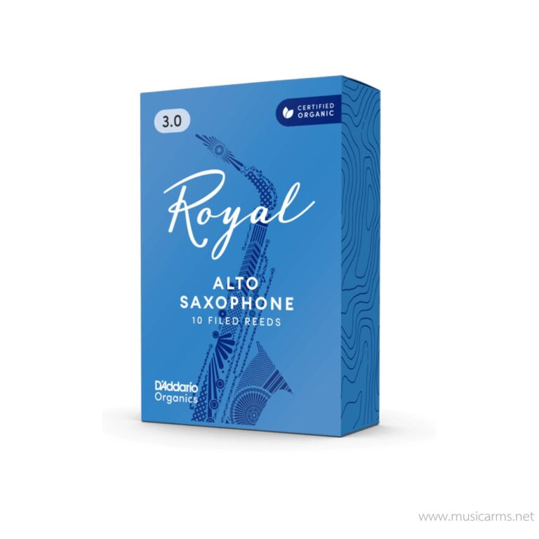 Rico ลิ้นอัลโต้แซก Alto Saxophone Reeds เบอร์3 Royal (กล่องฟ้า) ขายราคาพิเศษ