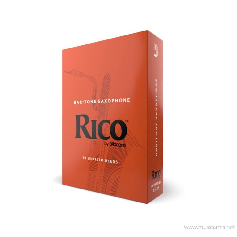 ลิ้นบาริโทนแซก Rico Baritone Saxophone Reeds (กล่องส้ม) เบอร์3 ขายราคาพิเศษ