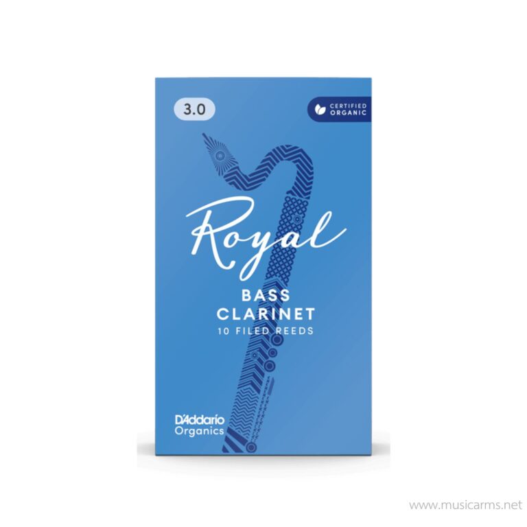 Rico ลิ้นเบสคลาริเน็ต Bass Clarinet Reeds เบอร์3 Royal (กล่องฟ้า) ขายราคาพิเศษ