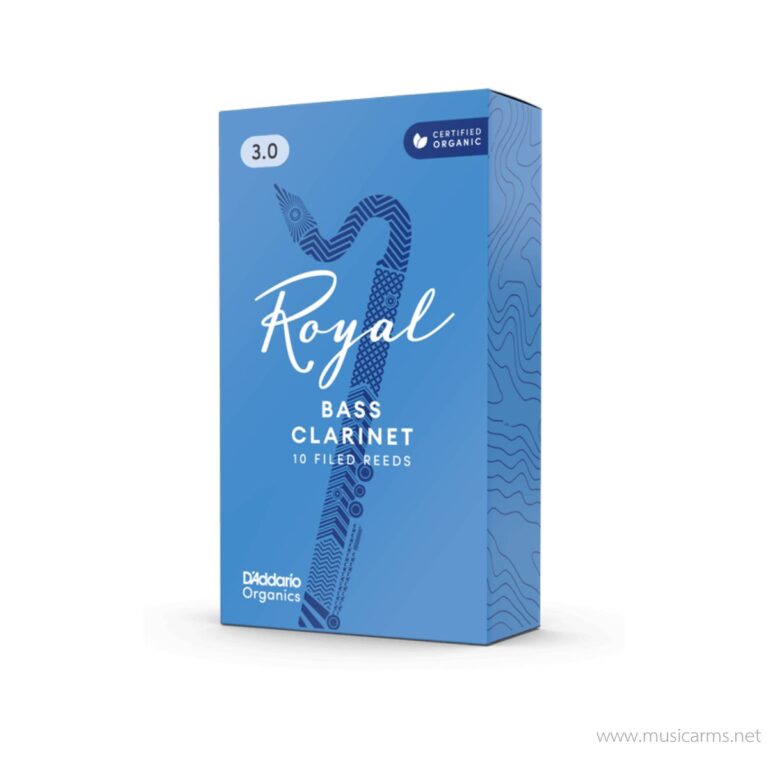 Rico ลิ้นเบสคลาริเน็ต Bass Clarinet Reeds เบอร์3 Royal (กล่องฟ้า) ขายราคาพิเศษ