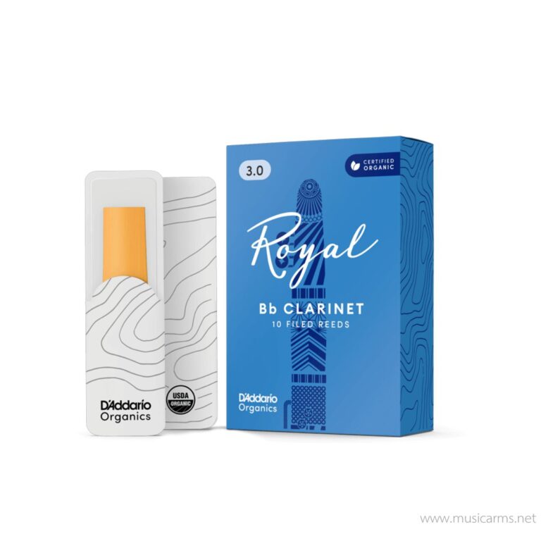 Rico ลิ้น Bbคลาริเน็ต Clarinet Reeds เบอร์3 Royal (กล่องฟ้า) ขายราคาพิเศษ