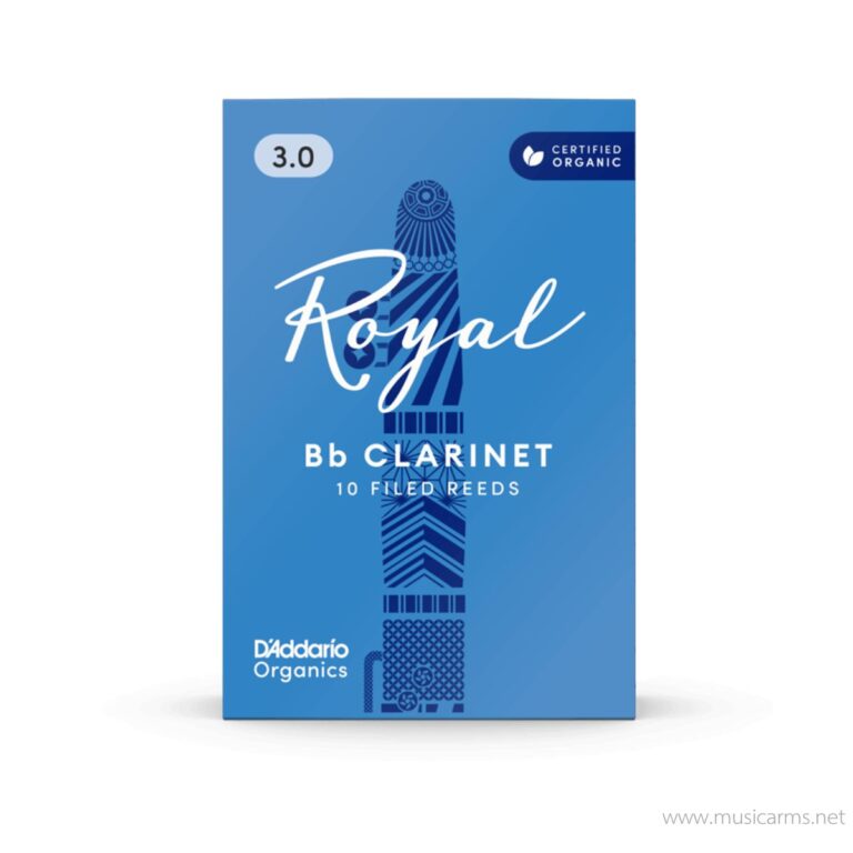Rico ลิ้น Bbคลาริเน็ต Clarinet Reeds เบอร์3 Royal (กล่องฟ้า) ขายราคาพิเศษ