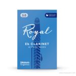 Rico ลิ้น Eb คลาริเน็ต Eb Clarinet Reeds เบอร์3 Royal (กล่องฟ้า) ขายราคาพิเศษ