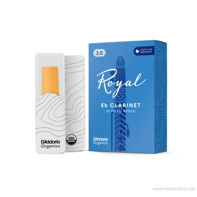 Rico ลิ้น Eb คลาริเน็ต Eb Clarinet Reeds เบอร์3 Royal (กล่องฟ้า) ขายราคาพิเศษ