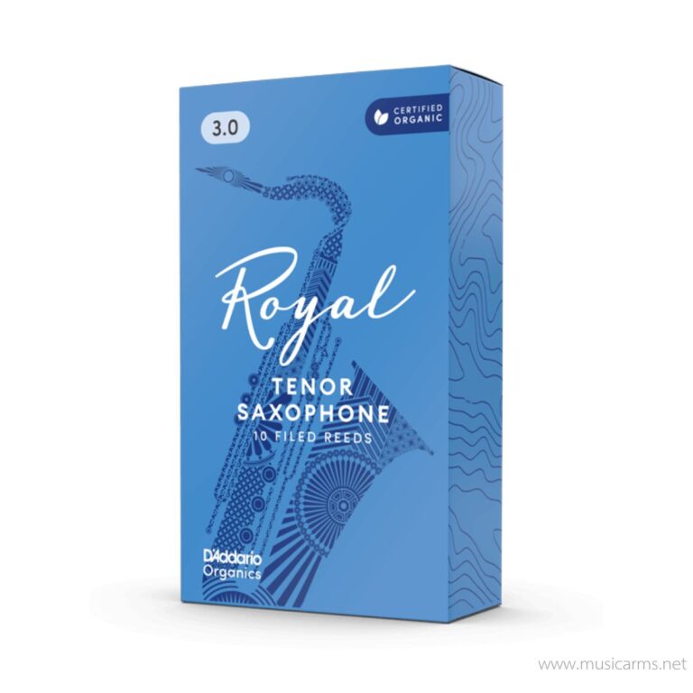 Rico ลิ้นเทนอร์แซก Tenor Saxophone Reeds เบอร์3 Royal (กล่องฟ้า) ขายราคาพิเศษ
