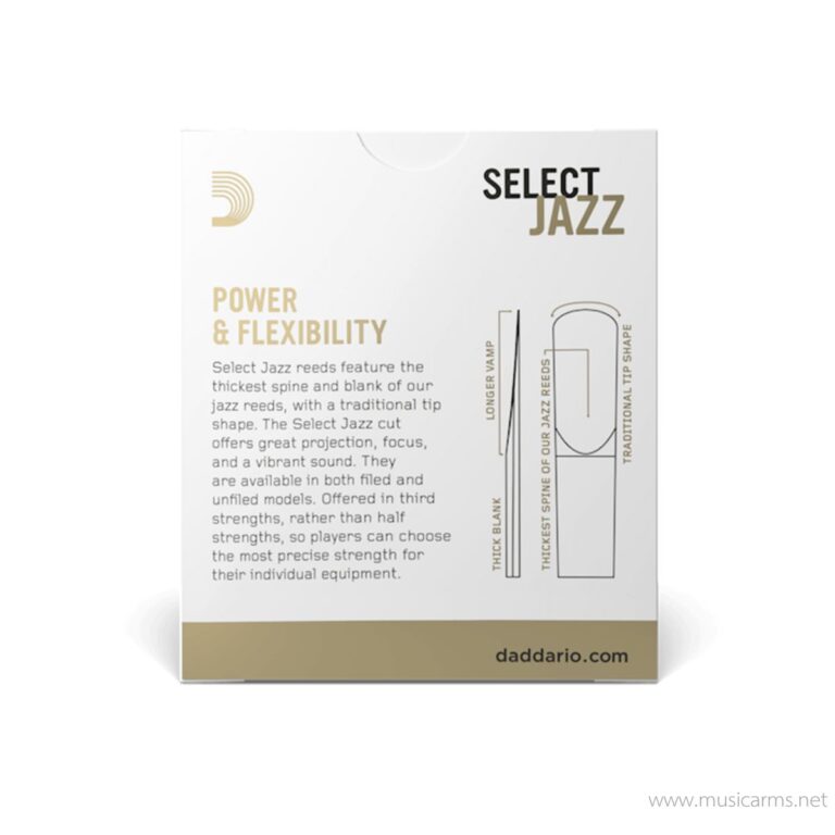 ลิ้นอัลโตแซก Rico Select Jazz (2 Hard) เบอร์2 RSF10ASX2H ขายราคาพิเศษ