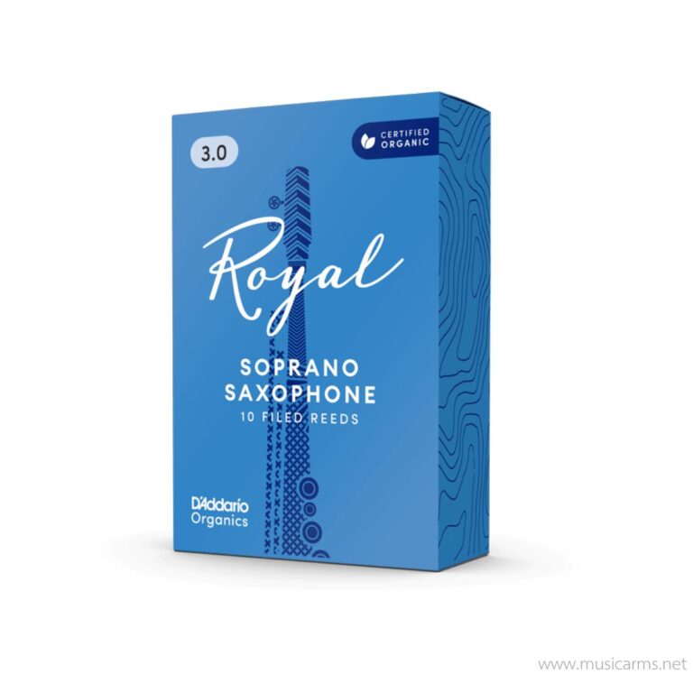 Rico ลิ้นโซปราโนแซก Soprano Saxophone Reeds เบอร์3 Royal (กล่องฟ้า) ขายราคาพิเศษ