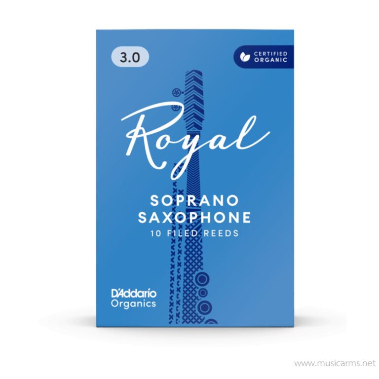 Rico ลิ้นโซปราโนแซก Soprano Saxophone Reeds เบอร์3 Royal (กล่องฟ้า) ขายราคาพิเศษ