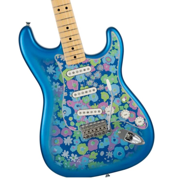 Fender Made in Japan Limited Stratocaster Blue Flower ขายราคาพิเศษ