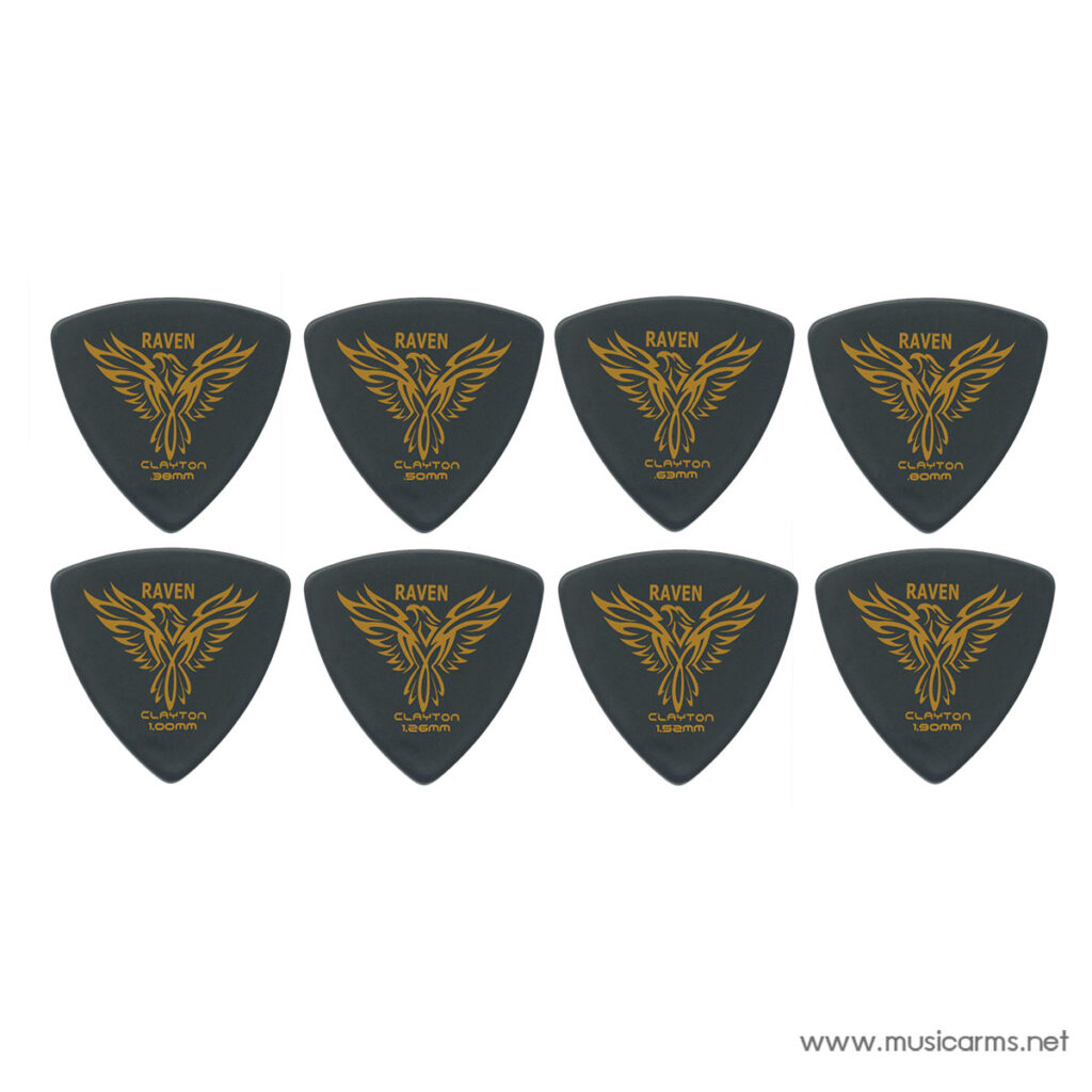 Clayton Black Raven Rounded Triangle