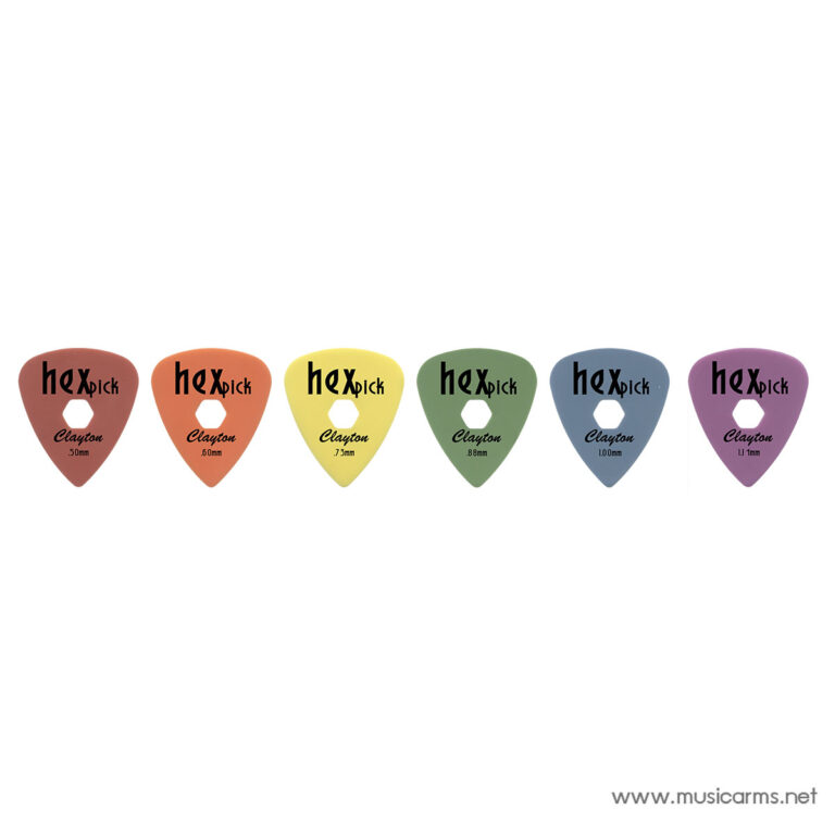 Clayton Hex Picks ปิ๊กกีตาร์ ขายราคาพิเศษ