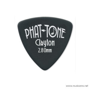 Clayton Phat-Tone Rounded Triangle ปิ๊กเบสราคาถูกสุด