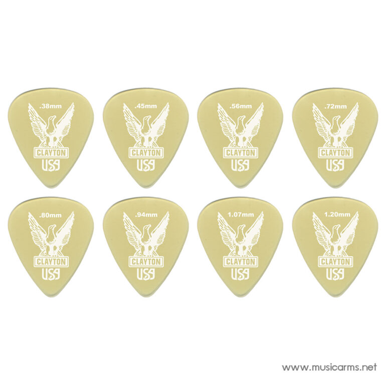 Clayton Ultem Gold Standard ปิ๊กกีตาร์ ขายราคาพิเศษ