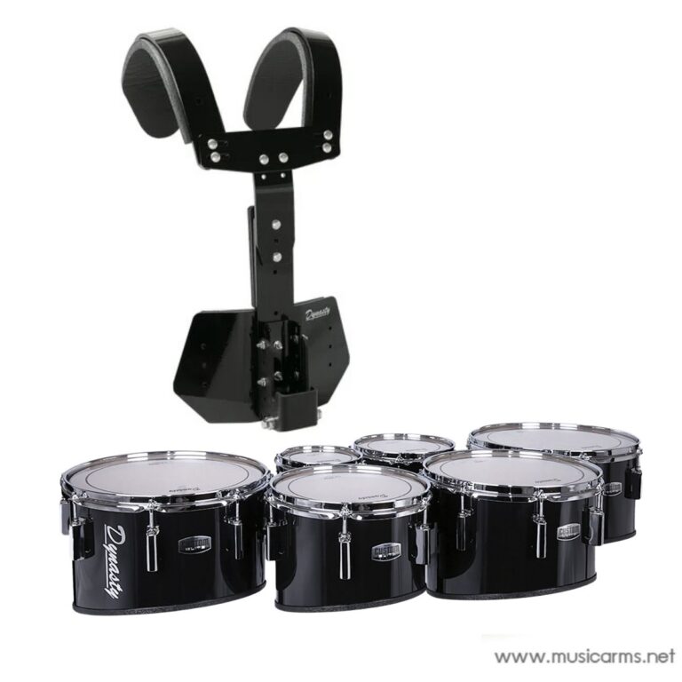 Dynasty Custom Elite Multi-Tenor 6_ 8_ 10_12_13_ 14_ Sextet + T-Max SEM Carrier กลองเทเนอร์มาร์ชชิ่ง 6 ใบ ขายราคาพิเศษ