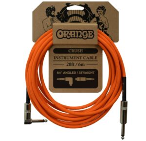 Orange CRUSH Angled Instument Cablesราคาถูกสุด