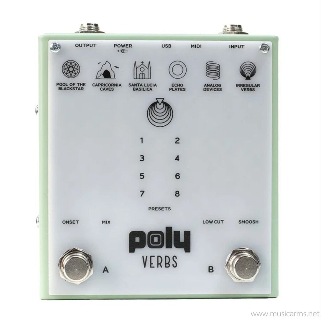 Poly Effects Verbs Convolution Reverb Pedal