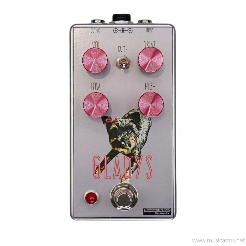 Summer School Electronics Gladys V2 Transparent Overdrive เอฟเฟคโอเวอร์ไดรฟ์
