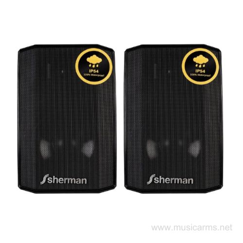 Sherman SN-60 ลำโพงติดผนัง 2 ทาง ขนาด 6.5 นิ้ว 20 วัตต์ 8 โอห์ม