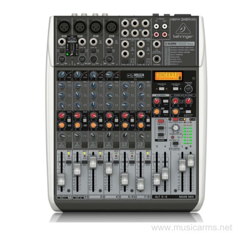 Behringer XENYX QX1204USB อนาล็อกมิกเซอร์ ช่องเสียบไมค์ 4 ช่อง มอนิเตอร์ 1 Aux
