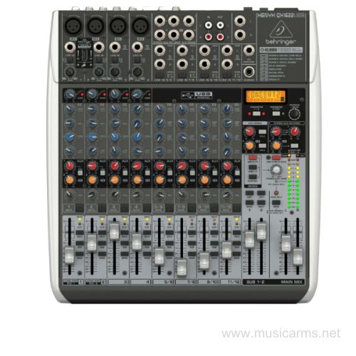 Behringer XENYX QX1622USB อนาล็อกมิกเซอร์ ช่องเสียบไมค์ 4 ช่อง 1 Aux มอนิเตอร์