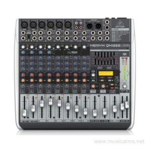 Behringer XENYX QX1222USB มิกเซอร์อนาล็อก เสียบไมค์ได้ 6 ช่อง 1 Aux มอนิเตอร์ราคาถูกสุด
