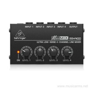 Behringer MX400 มิกเซอร์ขนาดเล็ก 4 ชาแนลราคาถูกสุด