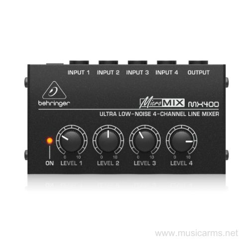 Behringer MX400 มิกเซอร์ขนาดเล็ก 4 ชาแนล