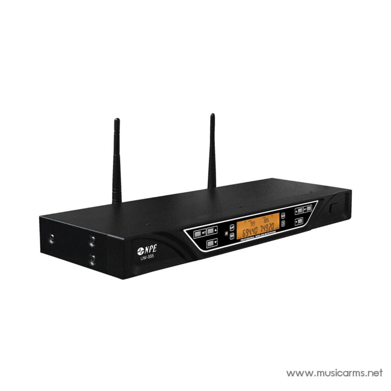 NPE UW-555 ชุดไมโครโฟนไร้สายแบบถือคู่ ระบบ UHF ขายราคาพิเศษ