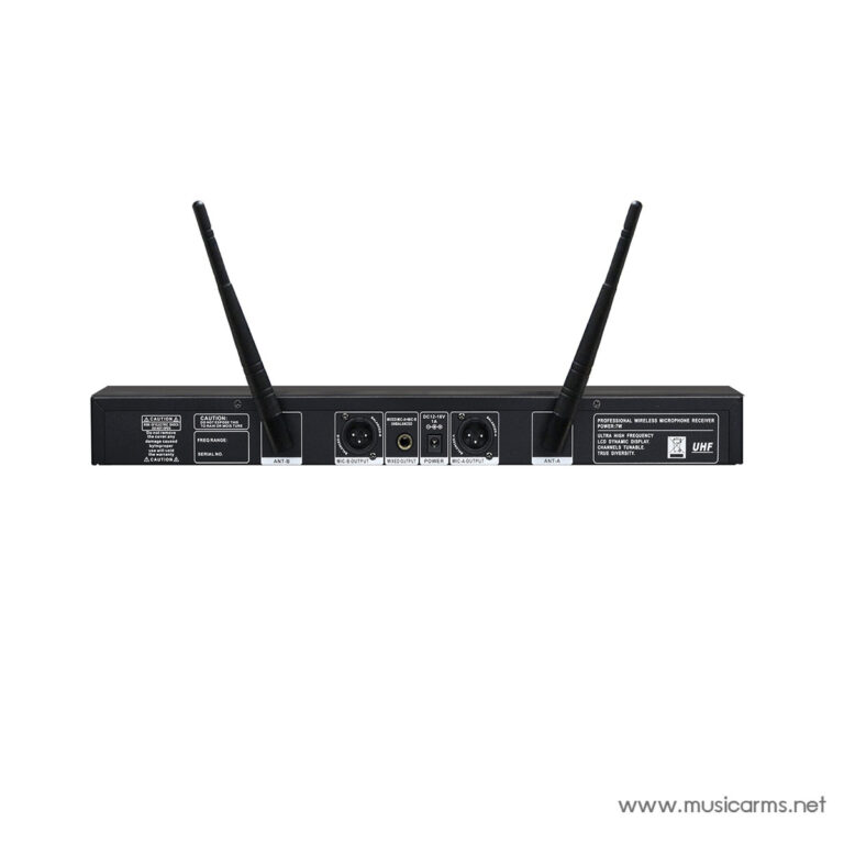NPE UW-555 ชุดไมโครโฟนไร้สายแบบถือคู่ ระบบ UHF ขายราคาพิเศษ