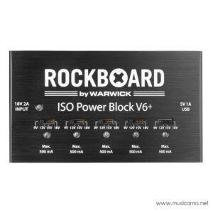 RockBoard ISO Power Block V6+ Power Supplyราคาถูกสุด
