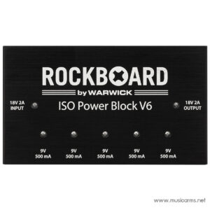 RockBoard ISO Power Block V6 Power Supplyราคาถูกสุด