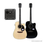Saga SF600CE กีตาร์โปร่งไฟฟ้า ลดราคาพิเศษ