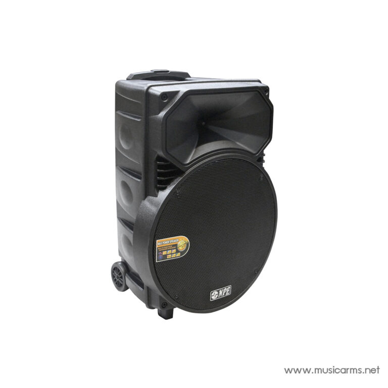 NPE TB-15BAT ลำโพงล้อลากอเนกประสงค์ 300W พร้อมไมค์ลอยคู่ ขายราคาพิเศษ