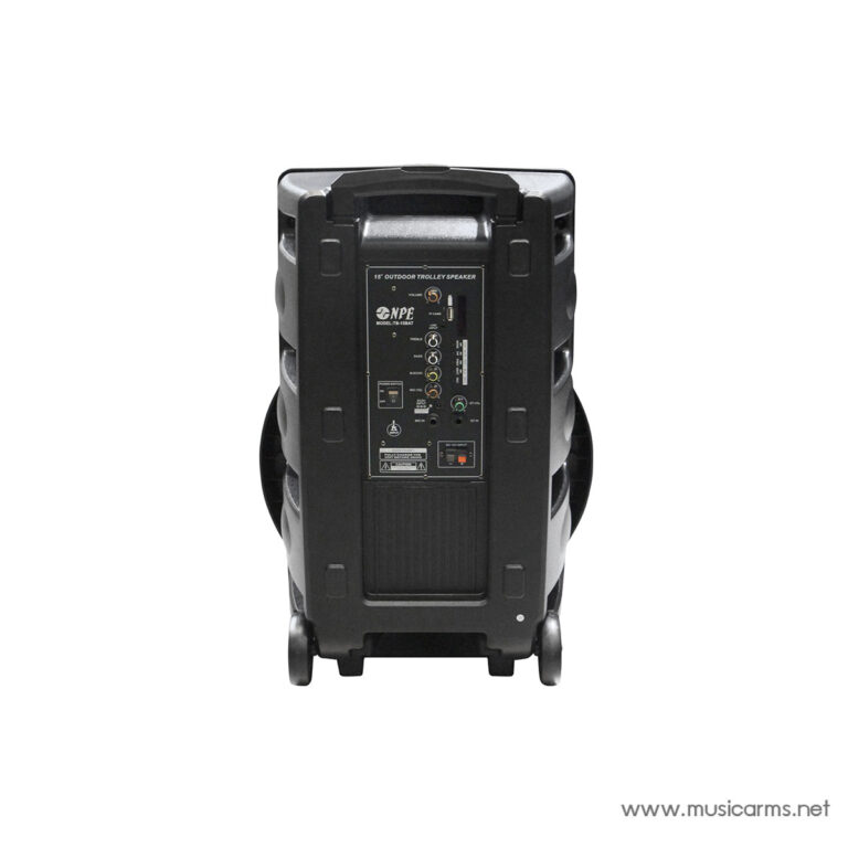 NPE TB-15BAT ลำโพงล้อลากอเนกประสงค์ 300W พร้อมไมค์ลอยคู่ ขายราคาพิเศษ