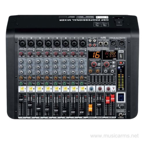 NTS KS-8 มิกเซอร์อนาล็อก ช่องเสียบไมค์ 8 ช่อง