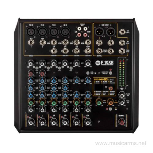 RCF F 10XR มิกเซอร์อนาล็อก เสียบไมค์ได้ 4 ช่อง