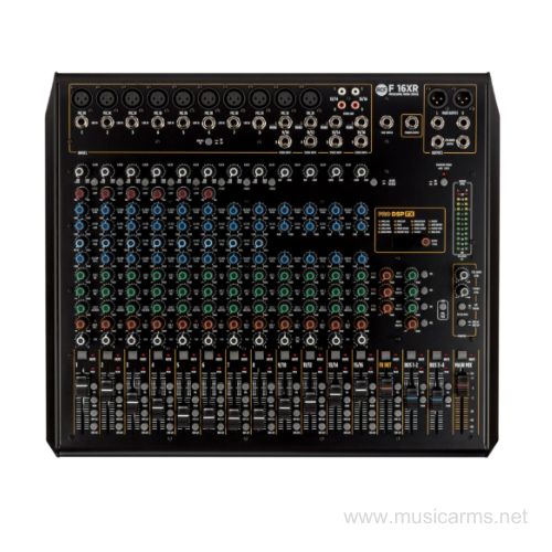 RCF F 16XR มิกเซอร์อนาล็อก ช่องเสียบไมค์ 10 ช่อง 3 Aux มอนิเตอร์
