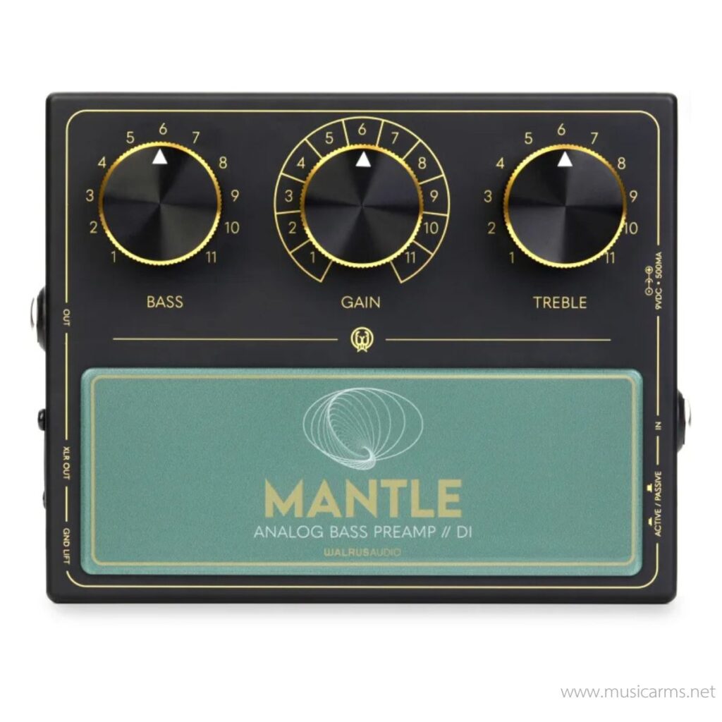 Walrus Audio Mantle Analog Bass Preamp/DI Pedal