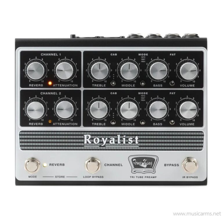 Tone King Royalist Tri-tube Preamp and DI Pedal ขายราคาพิเศษ