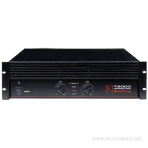 BetaThree T-2000 เพาเวอร์แอมป์ 2 แชนแนลราคาถูกสุด