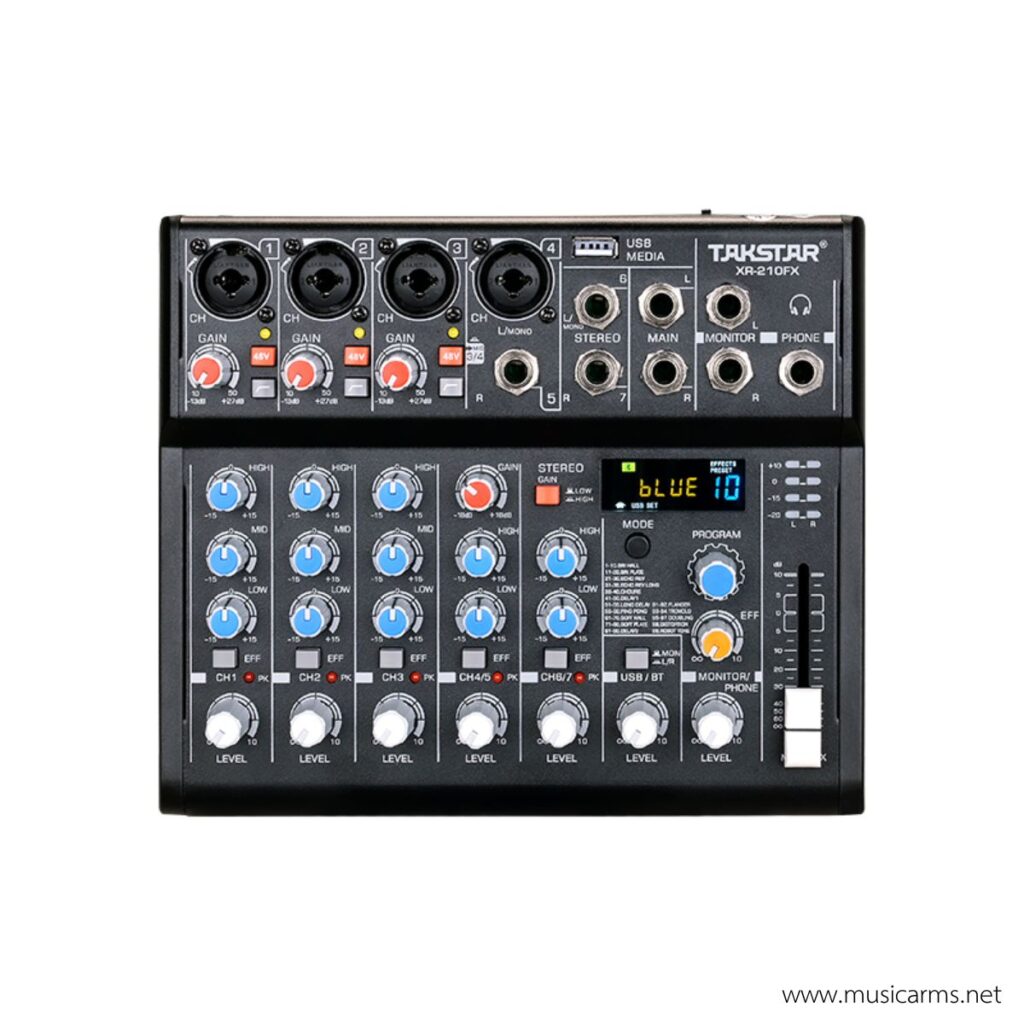 Takstar XR-210FX (NEW) Analog Mixer
