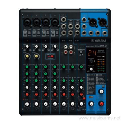 YAMAHA MG10XU มิกซ์ 10 ช่อง แบบอนาล็อก พร้อม USB 2IN/2OUT